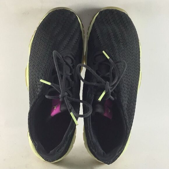 Nike Air Jordan Future GG shoes black liquid lime size 4.5 Y womens 6 685251-018 - Picture 5 of 8